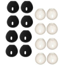 16 Pack Soft Earbud Headphone Ear Pads Replacement Ear Buds Protector Earplugs