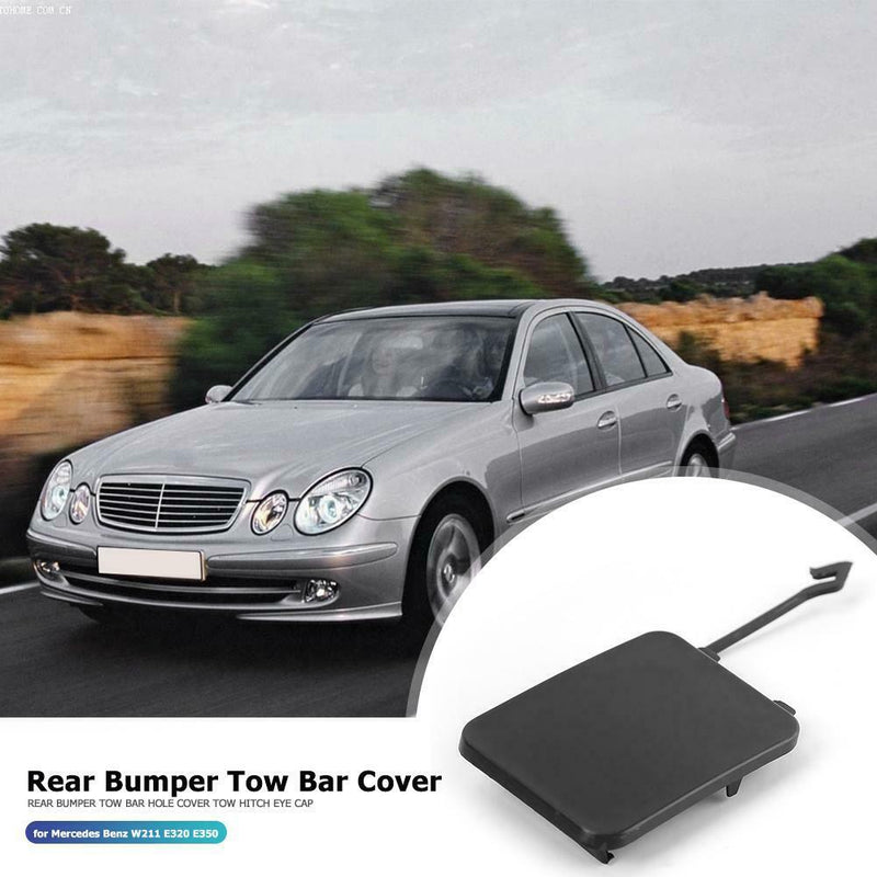 For Mercedes Benz  W211 E320 E350 E500 E550 02-06 Rear Bumper Tow Bar Cover Cap