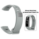 Silicone Watch Band for Huawei Band 2/Band 2 Pro/ERS-B19/ERS-B29 (Grey) A