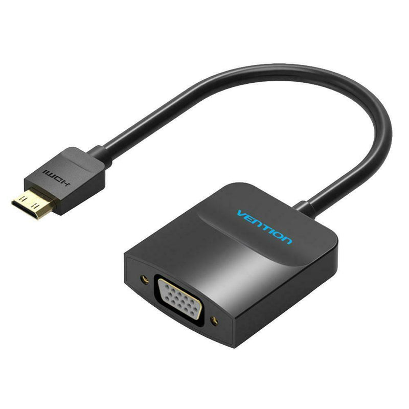 Vention AGABB Mini HDMI to VGA Cable 1080P HD Display Audio Video Adapter