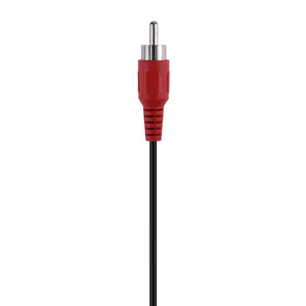 25cm 3 RCA Female Jack to 6 RCA Male Plug Audio Video AV Adapter Cable #gib