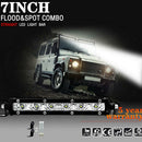 18W LED Work Spot Light Bar Lamp Driving Fog Offroad Spotlight SUV Car Tru MCB