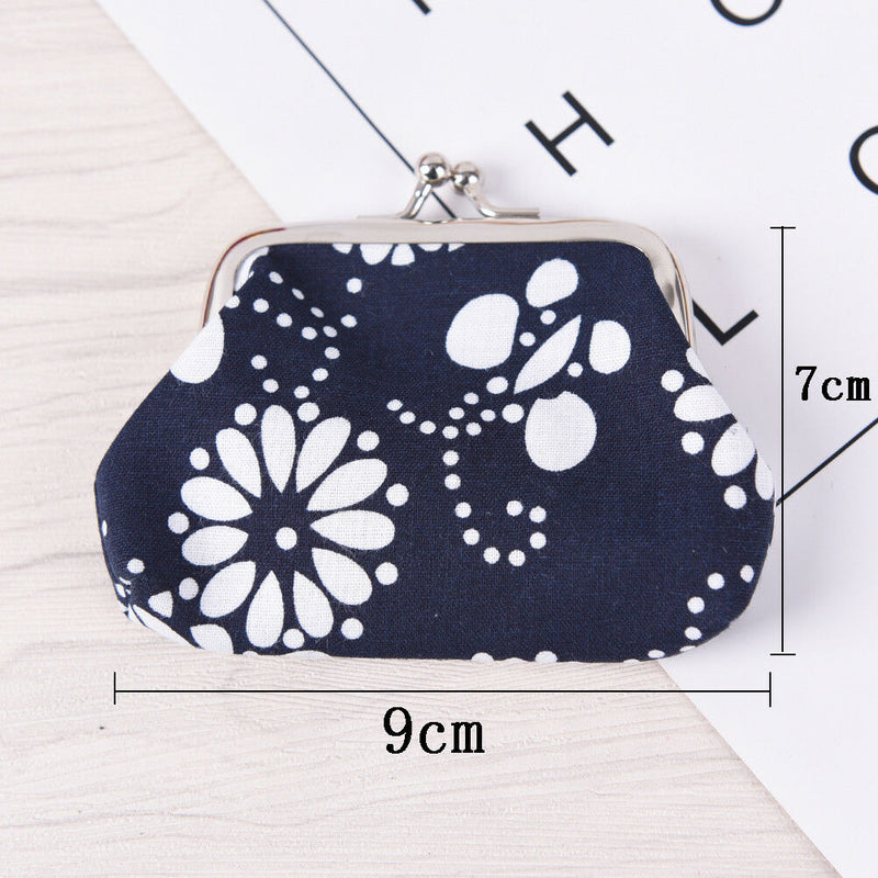1pc Women Coin Purse Flower Change Purse Coins Lady Money Bag Wallet Z