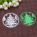 Christmas Tree Cutting Dies Stencils Scrapbook Embossing DIY Craft Card