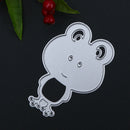 Frog DIY Metal Embroidery Stencil Scrapbook Craft Cutting Die