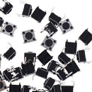 100Pcs 6x6x4.5mm Panel PCB Momentary Tactile Tact Push Button Switch RGBX