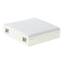 2xFiber Optic Distribution Case ABS 86 Desktops Panels Terminal Box for FTTH