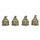 buddha statue pattern bell blessing feng shui wind chime for good luck fortun Cy