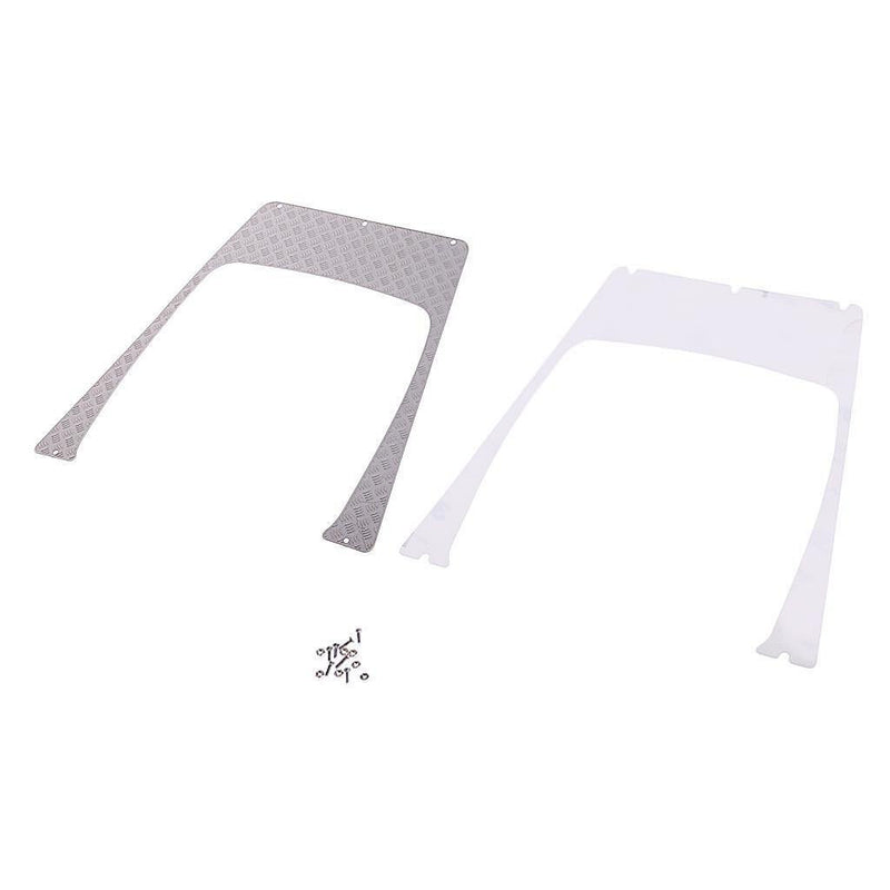 1/10 Scale Anti-skid Plate Intake Grille Front Hood Side Plate for RC TRX-4