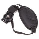 Black Hand Grip Camera Strap Pu Leather Hand Strap For Dslr Camera For OlympF7H5