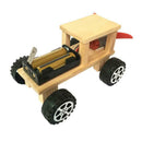 Diy Electric Wind Car Assembled Puzzles Science Experiment Kits Educational