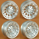 4 Pack 1.9 Inch Aluminum Beadlock Wheels 12mm Hex Wheel Rim for 1/10 RC Crawler