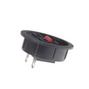 2PCS Round Flush Sub Speaker Box Terminals Wire Binding Post Push Subwoofer NMsp