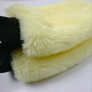 New Car Washer Double Side Wool Glove Car Cleaning Brush for Motorcycle Wax V2V7
