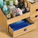 Wood Cosmetic Organizer Diy Assembly Wooden Makeup Organizer Drawers Factor