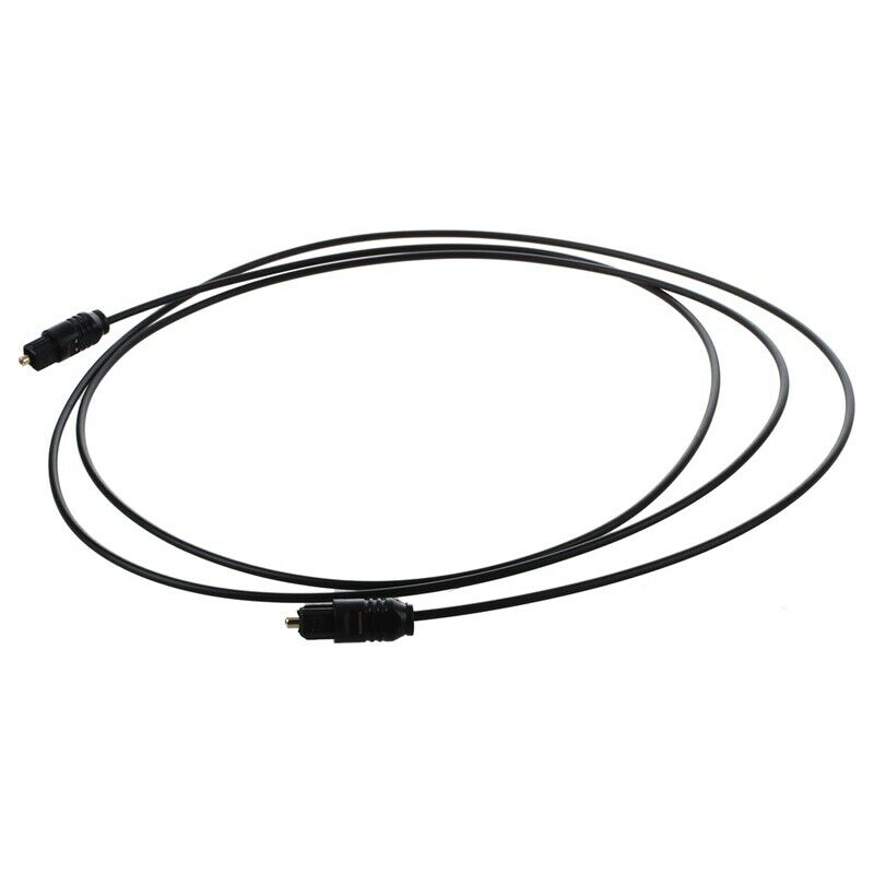 1.5M Toslink Optical Fiber Audio Cable Digital 5FT OD 6.0 SPDIF MD DVD K3J4
