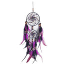 Purple+black Dreams Handmade Bohemian Dreamcatcher