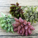 Pack 6 Creative Artificial Pine Nuts Plant Home Wedding Garden Decor D