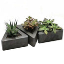 Triple-cornered Silicone Mold Concrete Mold Flower Pots Succulents Mold Hom