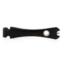 Stainless Steel Fly Fishing Nipper With Knot Tying Tool LineNipper--6.5cmBlack &