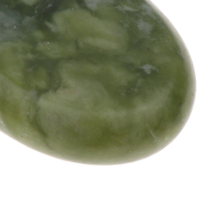 Natural Jade Green Hot Massage Stone Arms Legs Salon Beauty Spa Massage
