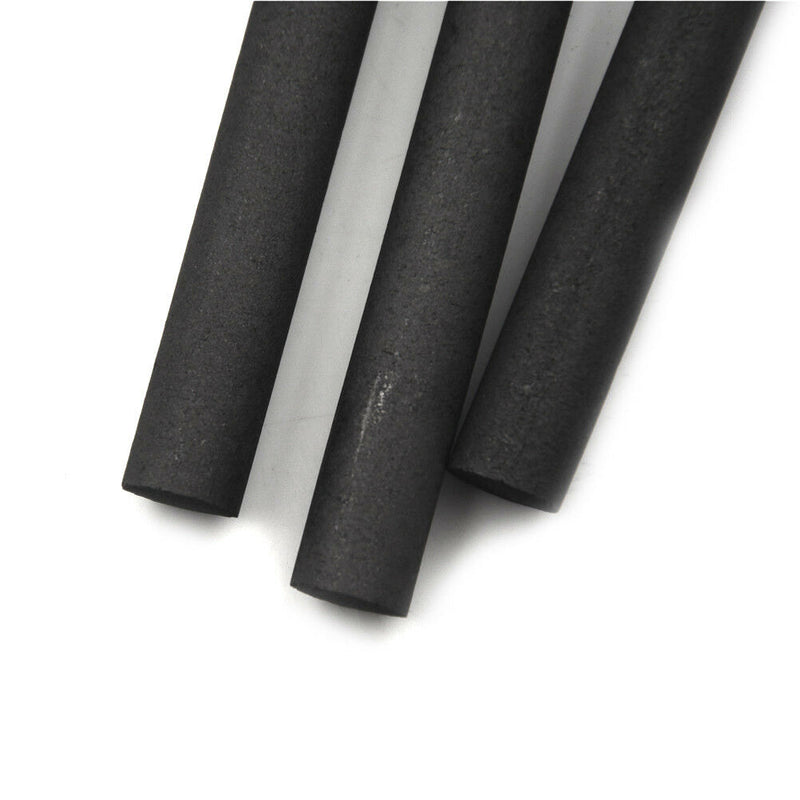 3Pcs/Lot 99.9% Carbon Rod Graphite Rods Welding Electrode Cylinder Rod Bars Gw