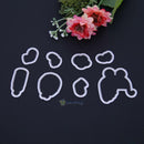 Silicone Clear Baby Stamp Metal Cutting Dies Stencil Frame Scrapbook Album Gift