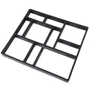 2pcs Path Maker Mould Paving DIY Lawn Concrete Paving Garden Path Molds
