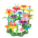 98pcs Flowers Building Garden Blocks Set Educational Stacking Girls Pretend Play