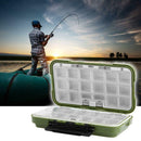 Waterproof Double Sided Fishing Tackle Box Fishing Hook Lure Storage Case