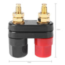 1pc Amplifier Speaker Banana Plug w/ Couple Terminals Red+ Black Connector