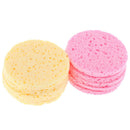 10pcs Makeup Remover Exfoliator Puff Soft Wash Sponge Pad Facial Cleansing