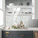 10pcs Ceramic Tile Stickers Set Decorative Wall Decals for Kitchen (TS265) A