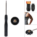 1Pc Alloy Replacement Tattoo Machine Cam Wheel Bearing Tattoo +1PC Screwdriver,a