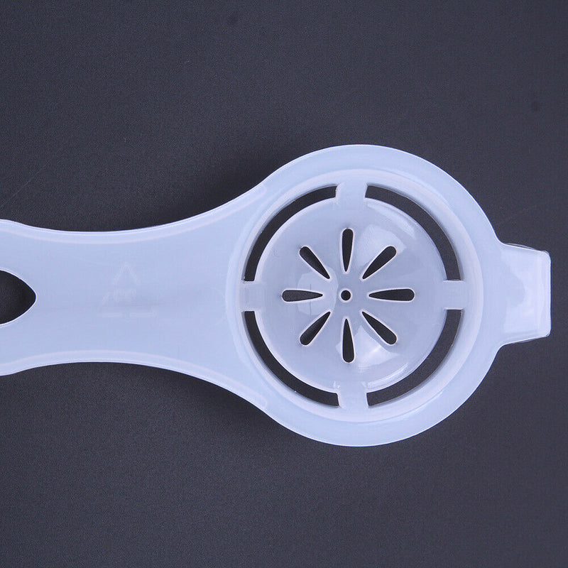 Plastic Egg Yolk Separator Kitchen Cooking Gadget Eggs Sieve Dividing Tool