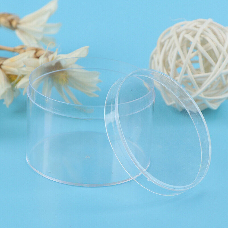 1Pc 100ML Transparent Plastic Container Box For DIY Mud Clay Accessory To&+TOCA