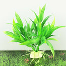 Water Grass Green Plant Ornament For Fish Tank Artificial Plastic Aquarium NEW