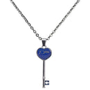 Magic Mood Stone Color Change Key Necklace fashion jewelry unisex