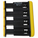 Meideal Black Pocket Guitar Practice Tool Guitar Chord Trainer+Guitar Finge