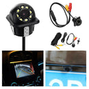 Universal 8 LED Car Front/Side View Backup Rear View IR Night Vision Camera
