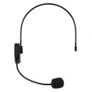 Radio FM Wireless Headset Microphone Handsfree Megaphone Mic With LCD Digit A4R9