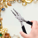 6-in-1 Bail Making Looping Pliers for jewelry Making and Other Crafts, 3mm, 4mm,