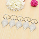 1pcs Mini White Flashlight Key chain LED Light Lamp Key Ring