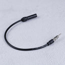 Car antenna extension cord male to female am/fm radio adapter cable3c