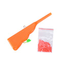 Red Worms Bait Bander Tool with Bands Coarse Pellet Fishing Terminal Tackles TE