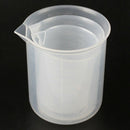 150 250 500 ml beaker of clear plastic 3 pcs. Measuring cup tool