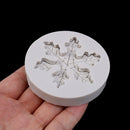 Christmas Snowflake Silicone Mold Fondant Mold Chocolate Mould Xmas Cake DecorSP