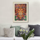 5D DIY Special Shaped Diamond Painting Lion Cross Stitch Mosaic Craft Kits