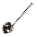 Long Handle Spoon Stainless Steel Ladle Soup Shell Hotel Restaurant 45cm