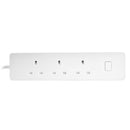Smart Home Wifi Timer Extension 3 Uk Plug Power Strip 2usb Fast Charge Indi